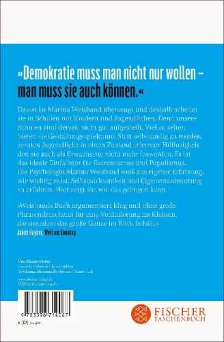 Buchcover und Innenansicht für das Buch: Die neue Schule der Demokratie