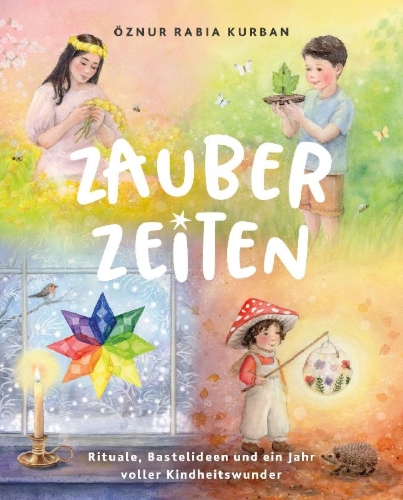 Buchcover und Innenansicht für das Buch: Zauberzeiten