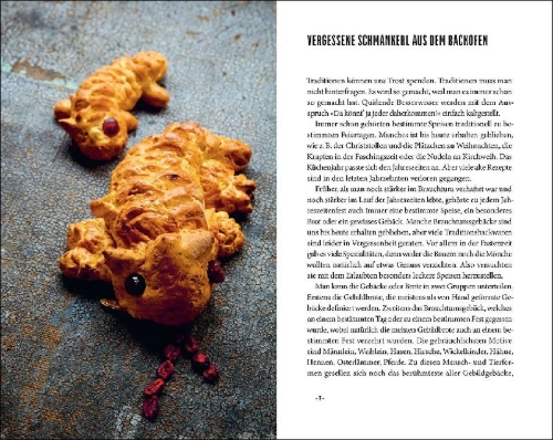 Buchcover und Innenansicht für das Buch: Heimat. Das Backbuch