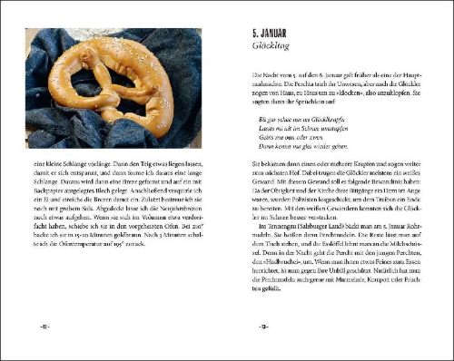 Buchcover und Innenansicht für das Buch: Heimat. Das Backbuch