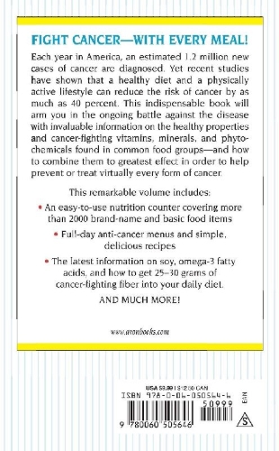 Buchcover und Innenansicht für das Buch: Foods That Combat Cancer