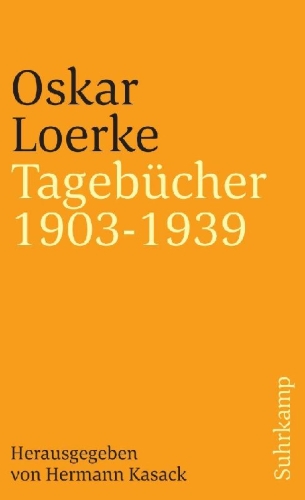 Buchcover und Innenansicht für das Buch: Tagebücher 1903-1939