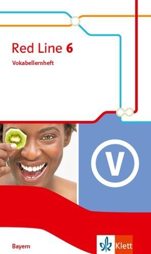 Buchcover und Innenansicht für das Buch: Red Line 6. Vokabellernheft Klasse 10. Ausgabe Bayern