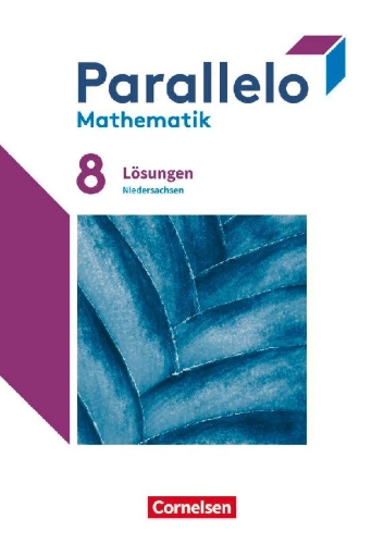 Buchcover und Innenansicht für das Buch: Parallelo 8. Schuljahr. Niedersachsen - Lösungen zum Schülerbuch