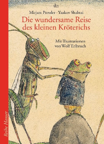 Buchcover und Innenansicht für das Buch: Die wundersame Reise des kleinen Kröterichs