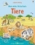 Buchcover und Innenansicht für das Buch: Mein erstes Stickerbuch: Tiere