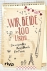Buchcover und Innenansicht für das Buch: Wir beide in 100 Listen