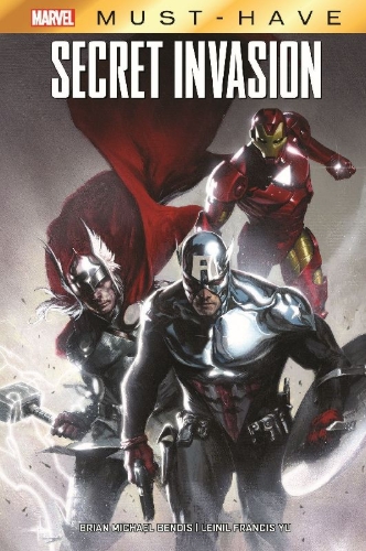 Buchcover und Innenansicht für das Buch: Secret Invasion: Prologue (2008) #1; Secret Invasion (2008) #1-#8