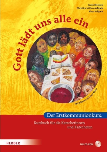 Buchcover und Innenansicht für das Buch: Gott lädt uns alle ein