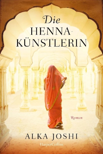 Buchcover und Innenansicht für das Buch: The Henna Artist