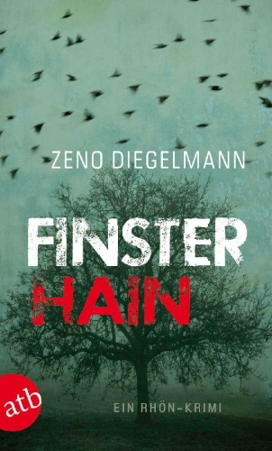 Buchcover und Innenansicht für das Buch: Finsterhain
