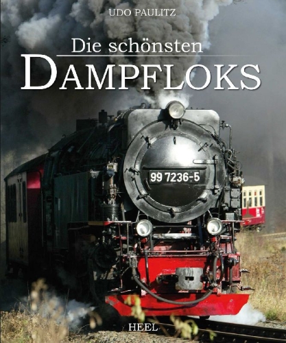 Buchcover und Innenansicht für das Buch: Die schönsten Dampfloks