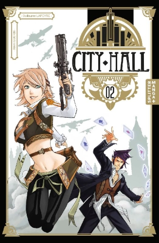 Buchcover und Innenansicht für das Buch: City Hall 02