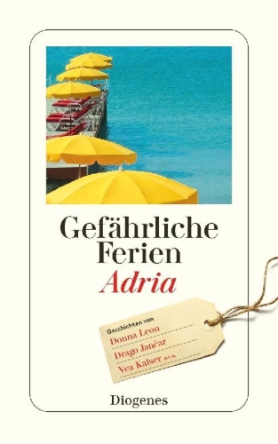 Buchcover und Innenansicht für das Buch: Gefährliche Ferien - Adria