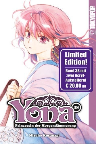 Buchcover und Innenansicht für das Buch: Yona - Prinzessin der Morgendämmerung 38 - Limited Edition