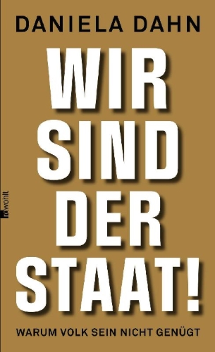 Buchcover und Innenansicht für das Buch: Wir sind der Staat!
