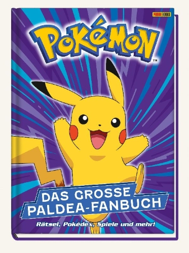 Buchcover und Innenansicht für das Buch: Pokemon Annual 2025