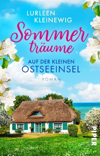 Buchcover und Innenansicht für das Buch: Sommerträume auf der kleinen Ostseeinsel
