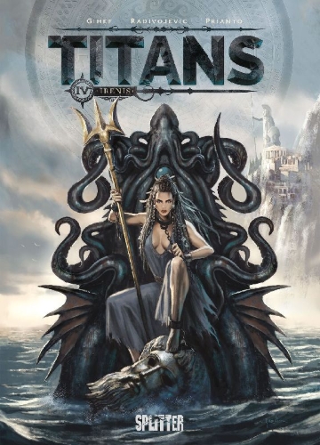 Buchcover und Innenansicht für das Buch: Titans 4