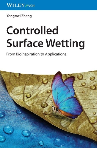 Buchcover und Innenansicht für das Buch: Controlled Surface Wetting