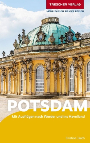 Buchcover und Innenansicht für das Buch: TRESCHER Reiseführer Potsdam