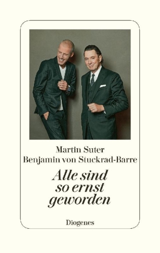 Buchcover und Innenansicht für das Buch: Alle sind so ernst geworden