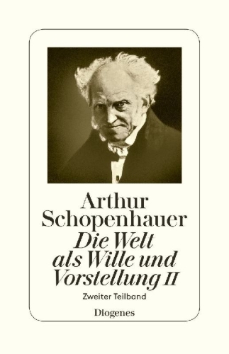 Buchcover und Innenansicht für das Buch: Die Welt als Wille und Vorstellung II