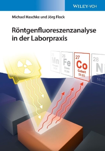 Buchcover und Innenansicht für das Buch: Röntgenfluoreszenzanalyse in der Laborpraxis