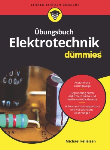 Buchcover und Innenansicht für das Buch: Übungsbuch Elektrotechnik für Dummies