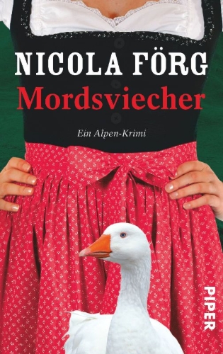 Buchcover und Innenansicht für das Buch: Mordsviecher. Ein Alpen-Krimi