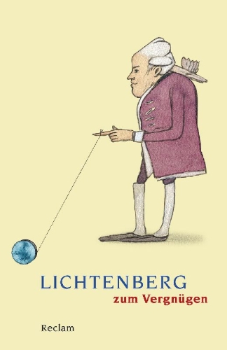 Buchcover und Innenansicht für das Buch: Lichtenberg zum Vergnügen