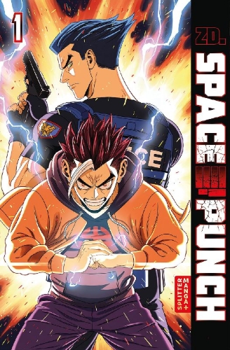Buchcover und Innenansicht für das Buch: Space Punch 01