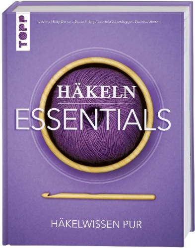 Buchcover und Innenansicht für das Buch: Häkeln Essentials