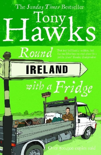 Buchcover und Innenansicht für das Buch: Round Ireland with a Fridge