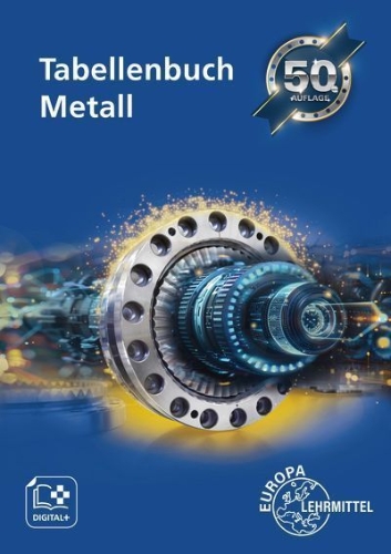 Buchcover und Innenansicht für das Buch: Tabellenbuch Metall mit Formelsammlung