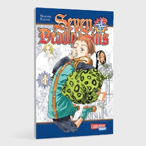 Buchcover und Innenansicht für das Buch: Nanatsu no Taizai
