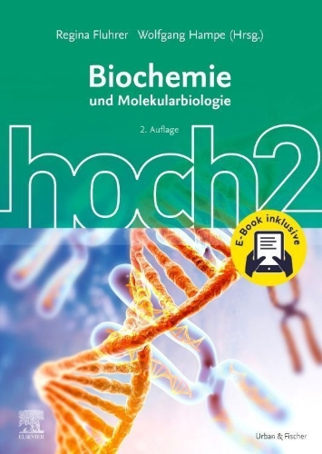 Buchcover und Innenansicht für das Buch: Biochemie hoch2