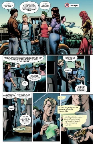 Buchcover und Innenansicht für das Buch: Captain Amercia (2023) #12-#16