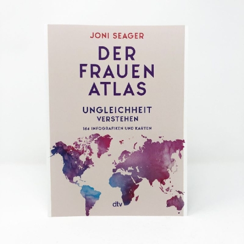 Buchcover und Innenansicht für das Buch: Der Frauenatlas