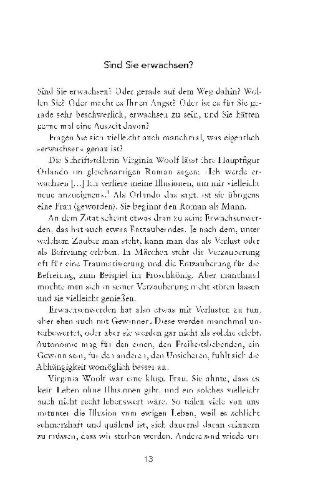 Buchcover und Innenansicht für das Buch: Ewig Kind