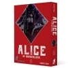 Buchcover und Innenansicht für das Buch: Imawa no Kuni no Alice