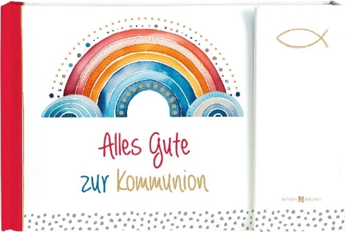 Buchcover und Innenansicht für das Buch: Alles Gute zur Kommunion