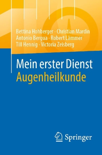 Buchcover und Innenansicht für das Buch: Mein erster Dienst Augenheilkunde