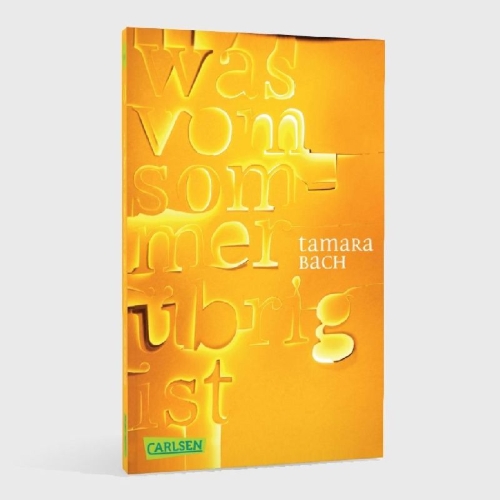Buchcover und Innenansicht für das Buch: was vom Sommer übrig ist