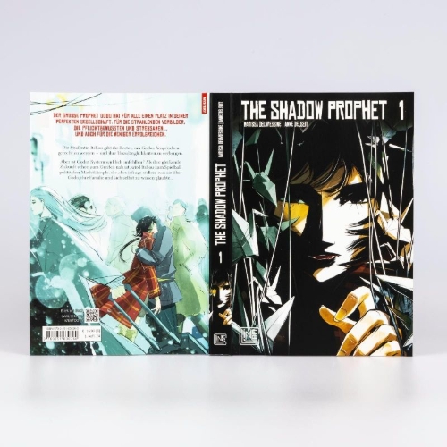 Buchcover und Innenansicht für das Buch: The Shadow Prophet