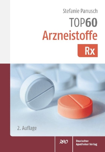 Buchcover und Innenansicht für das Buch: TOP 60 Arzneistoffe Rx