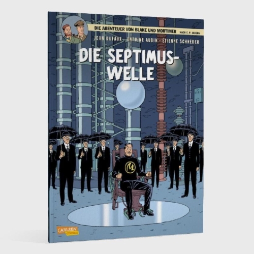 Buchcover und Innenansicht für das Buch: L'ONDE SEPTIMUS