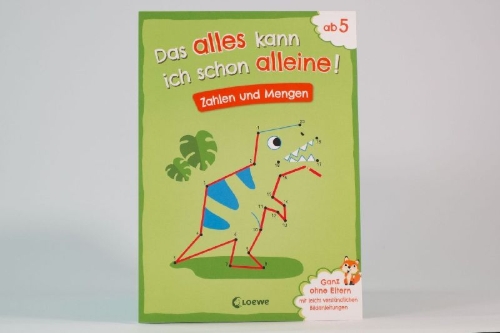 Buchcover und Innenansicht für das Buch: Das alles kann ich schon alleine! Zahlen und Mengen