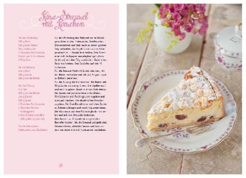 Buchcover und Innenansicht für das Buch: Unsere besten Landfrauen-Torten - Die beliebtesten Rezepte aus bäuerlichen Hofcafés