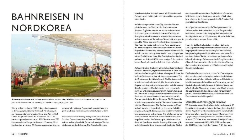 Buchcover und Innenansicht für das Buch: Reiseabenteuer Nordkorea